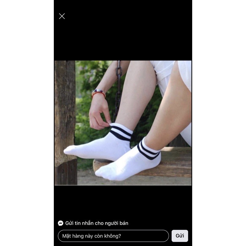 Giá sỉ tất ngắn cổ kẻ hàn quốc loại 1