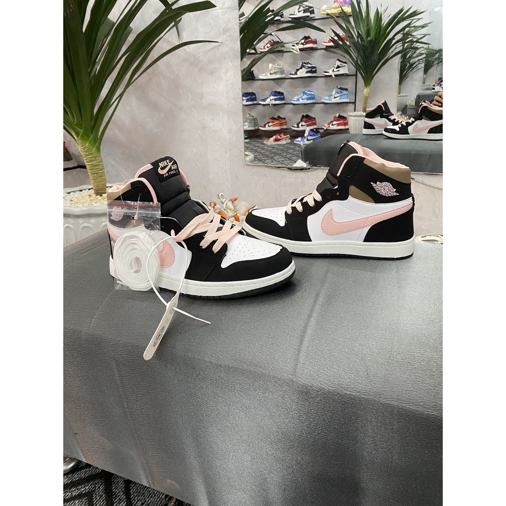 [Ảnh thật] [FreeShip] Giày thể thao nam nữ Jodan cao Hồng đen [RETRO HIGH OG] Mã RHG _M_Sneaker.