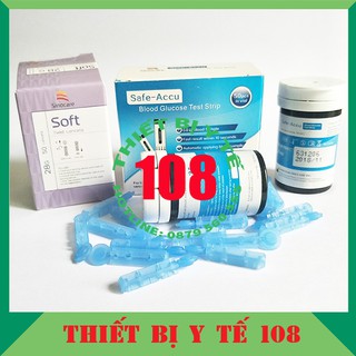 Que Thử Tiểu Đường, Que Thử Đường Huyết Safe - Accu SINOCARE
