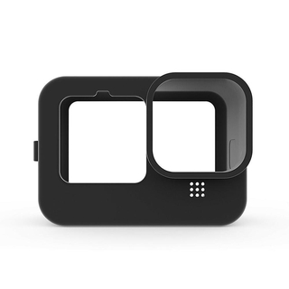 Gopro Hero 9" Camera Protective Case With Tempered Glass