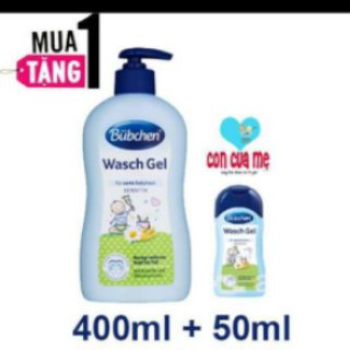 Sữa tắm gội chung Bubchen cho bé sơ sinh 400ml