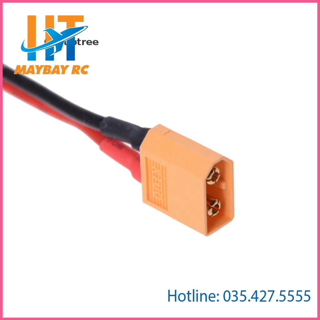 Dây Cáp Sạc Pin Lipo Xt60 4mm dây silicon awg 14