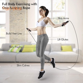 Dây Nhảy Thể Dục Kèm Tạ Sắt Siêu Bền