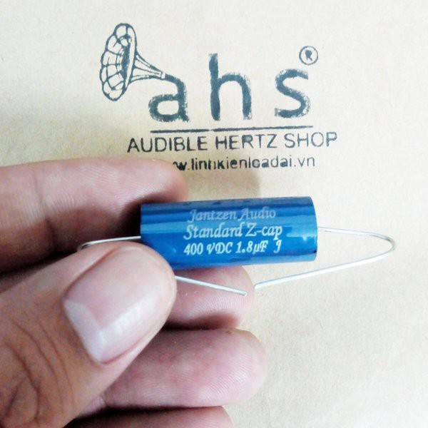 Tụ 1.8uF 400VDC Jantzen-audio Standard Z-cap, giá bán theo cái