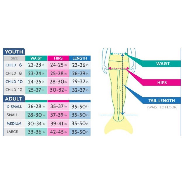 Bộ đồ bơi đuôi nàng tiên cá 2# độc đáo cho bé gái