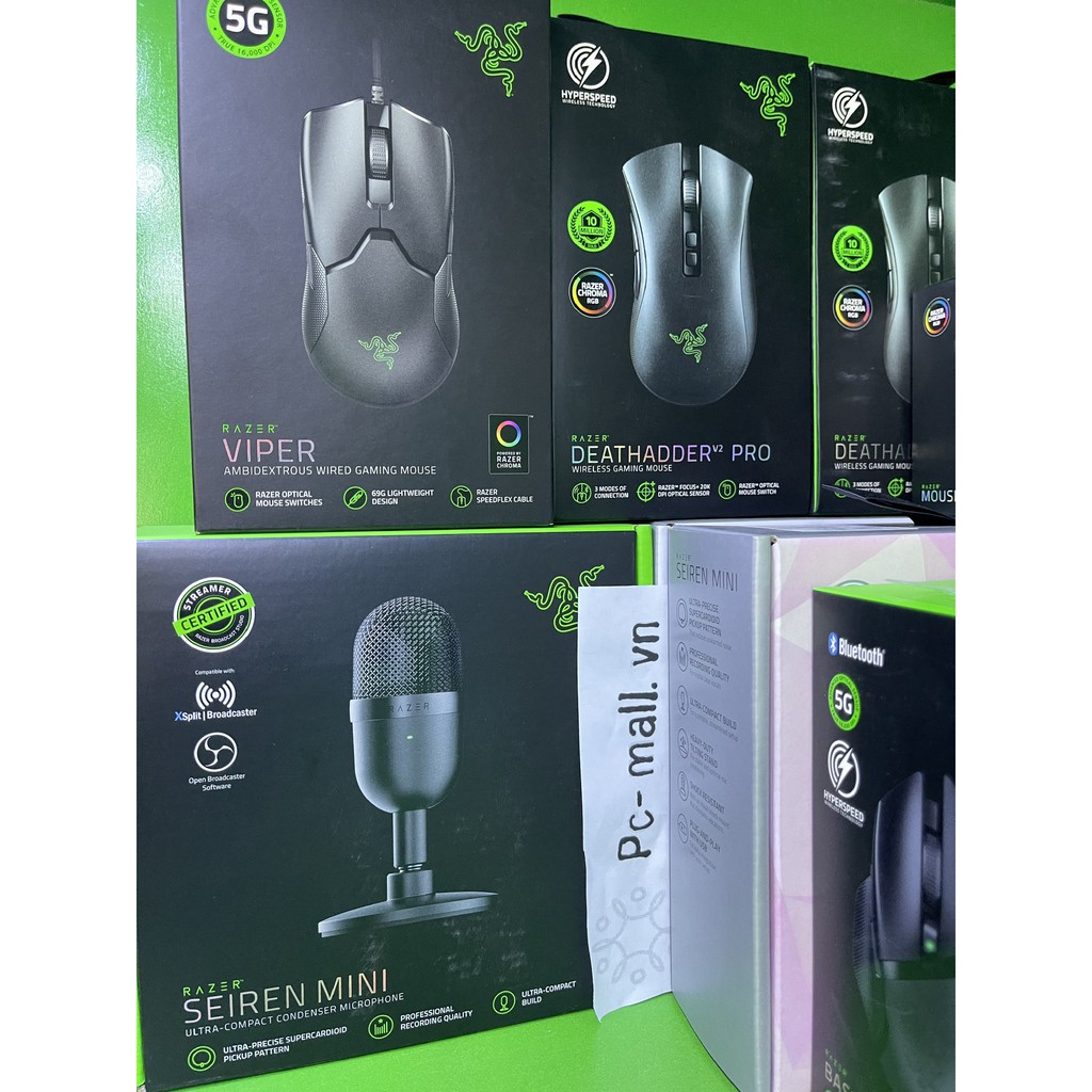 [ GIÁ SỐC ] - [ HOT ] - [ RẺ VÔ ĐỊCH ] Chuột Razer Viper - Chính Hãng Việt Nam - Mới 100%