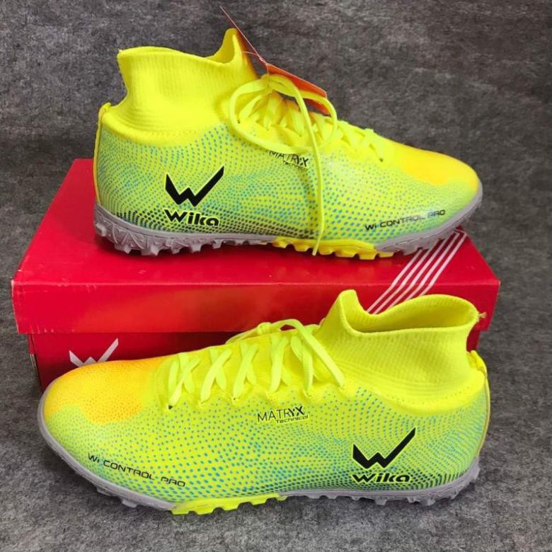 FREESHIP✌Tặng tất 40k✌️ Giầy đá bóng Wika Superspeed chính hãng - khâu kín đế 100% - giày đá bóng đế TF - nhiều màu