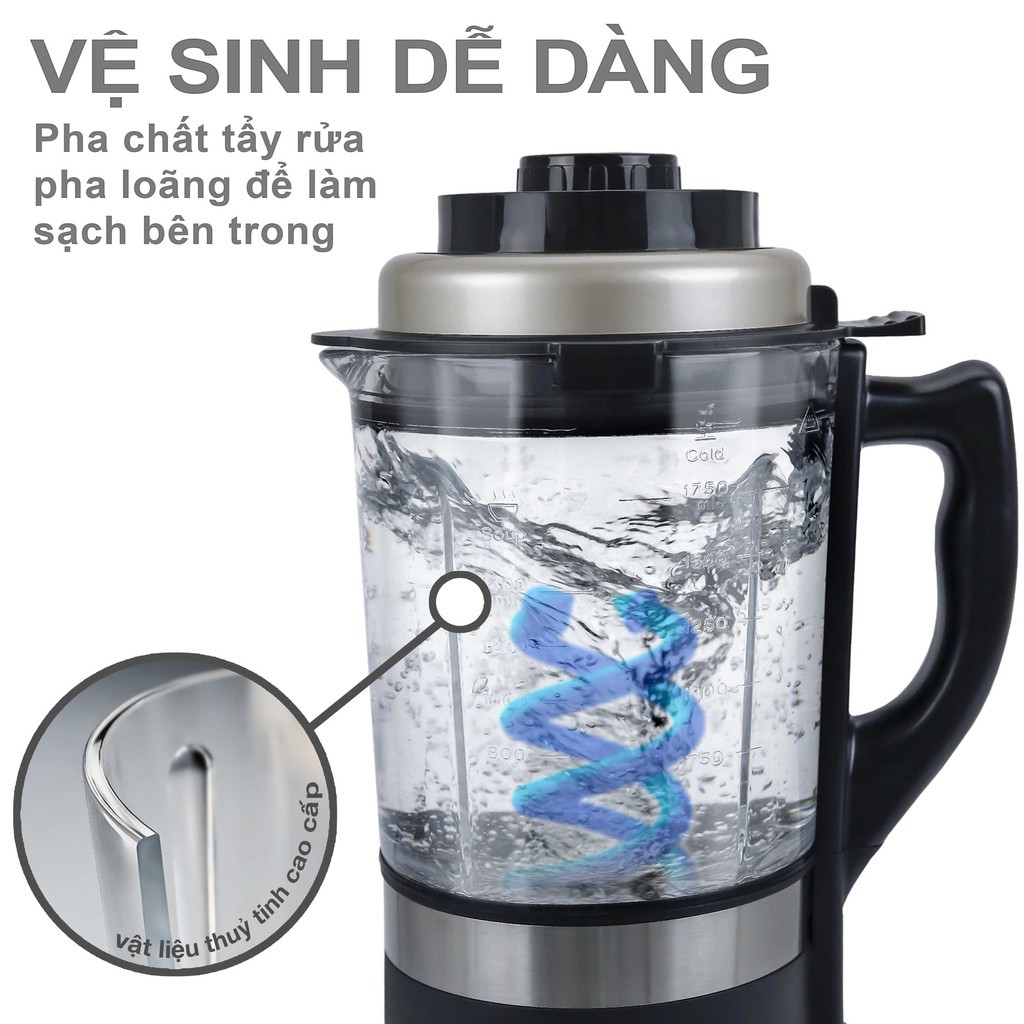 [LEBENLANG CHÍNH HÃNG] Máy làm sữa hạt Lebenlang LBM919-Đức-1 đổi 1 trong 24 tháng