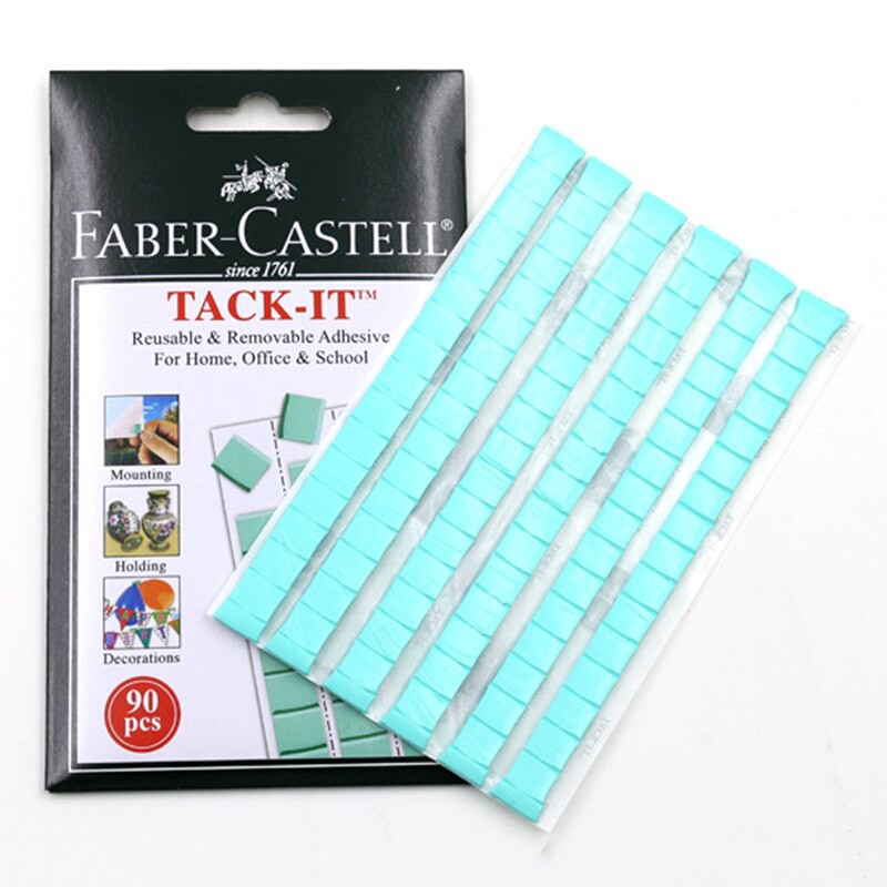 ĐẤT SÉT DÍNH TACK-IT FABER CASTELL VỈ 42 / 90 / 120 MIẾNG