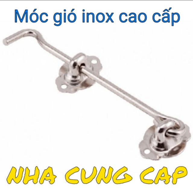 (GIÁ HỦY DIỆT) MÓC GIÓ THEN CỬA INOX