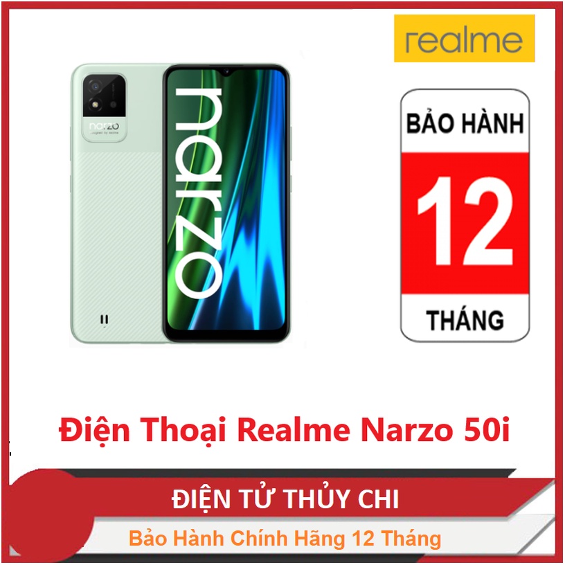 Điện thoại Realme Narzo 50i (4GB/64GB) - Chính hãng