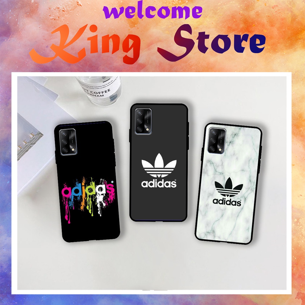 Ốp lưng Oppo A54 (4G/5G) - Oppo A55 (4G/5G) - Oppo A74 (4G/5G) - Oppo A76 in hình logo ĄDIDĄS siêu sang