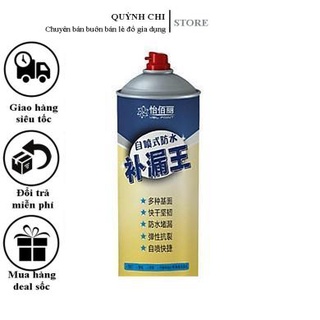 Bình xịt chống thấm chống dột mái nhà tường ống nước đa năng 450ml - Chai xịt chống thấm công nghệ sơn màu trắng Nhật