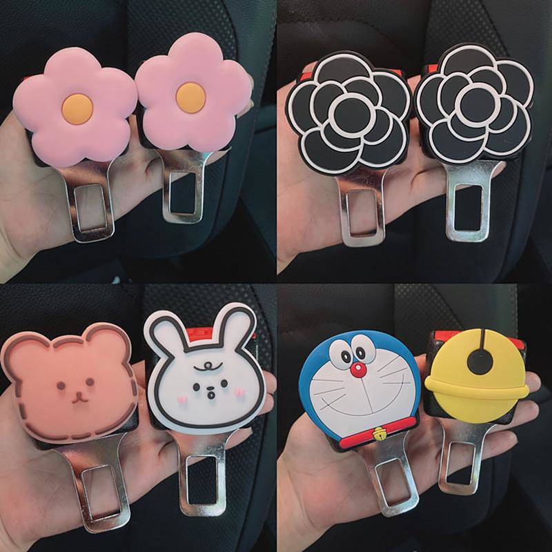 Car Safety Plug with Lock Stopper Bayonet Extension Holder Connector Plate Car Pick Head Lock Cute Supplies 8L4e