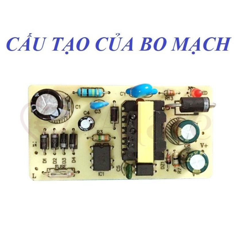 Adapter camera nguồn 12v2a dùng ngoài trời, trong nhà, dạng treo chống nước dùng cho wifi, vi tính bảo hành 6 tháng