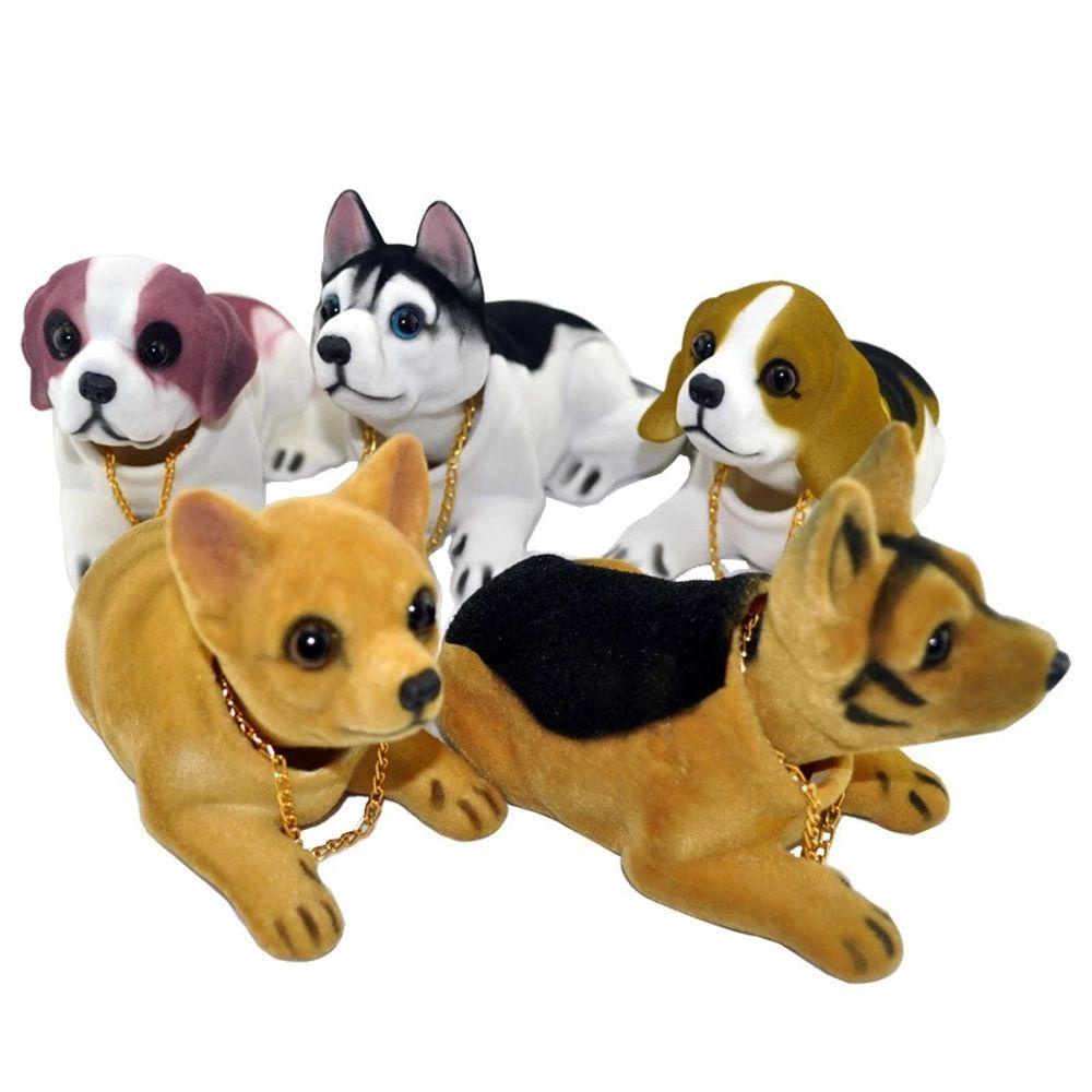 NICKOLAS Đồ trang trí Chú Chó Shepherd Trang Trí Bảng Điều Khiển Xe Hơi