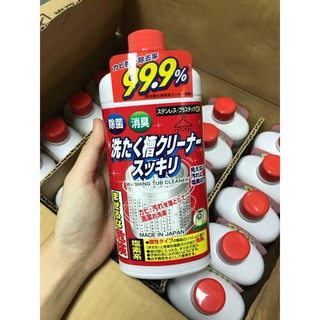 Nước tẩy vệ sinh lồng máy giặt Papai Nhật - chai 550ml.