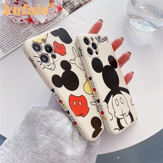 Ốp điện thoại silicon dẻo mềm in hình Mickey cho iPhone 12 Pro MAX 7 8 Plus X XR XS 11 Pro MAX