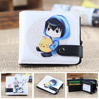Anime Big Wallet Oriental Girl Pu Leather Q Phiên bản Snap Ví ngắn