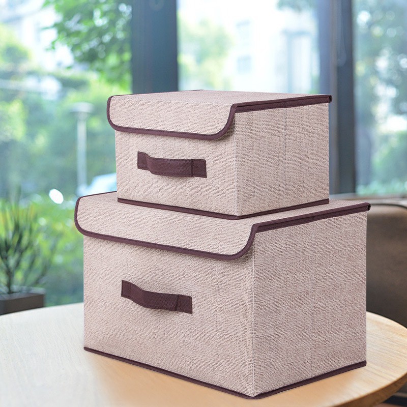 ComBo 2Hộp vải đựng đồ tiện lợi, thùng đựng quần áo đa năng 88188 SHOP THẾ GIỚI TIỆN ÍCH