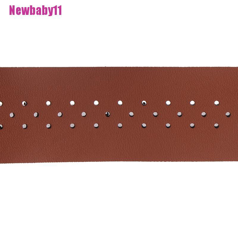 [Newbaby11] Băng Quấn Tay Lái Xe Đạp Bằng Da PU Đục Lỗ Thoáng Khí