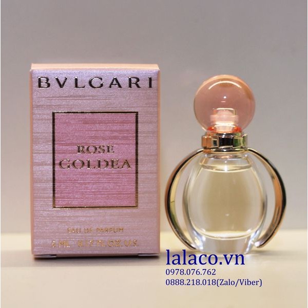 Nước hoa nữ mini Bvlgari Rose Goldea 5ml