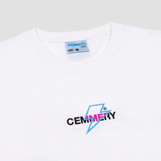 Áo thun CEMMERY " THUNDER TEE " #White