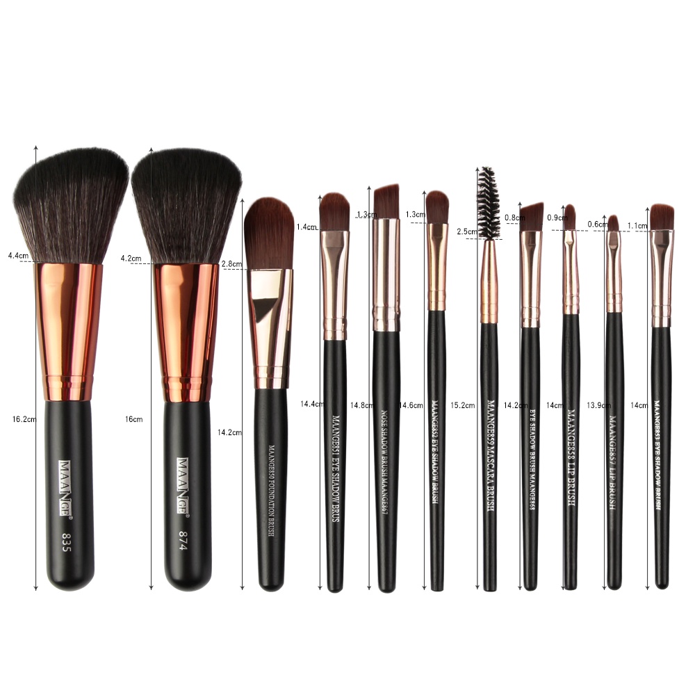 Bộ cọ trang điểm 22 cây MAANGE chuyên nghiệp