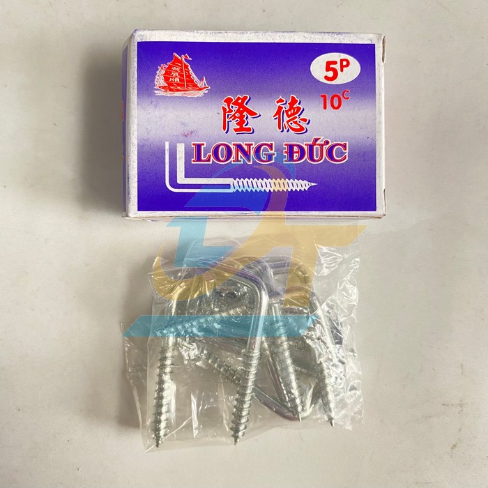 Móc màng (móc chữ L) Long Đức - Hộp 10 cái