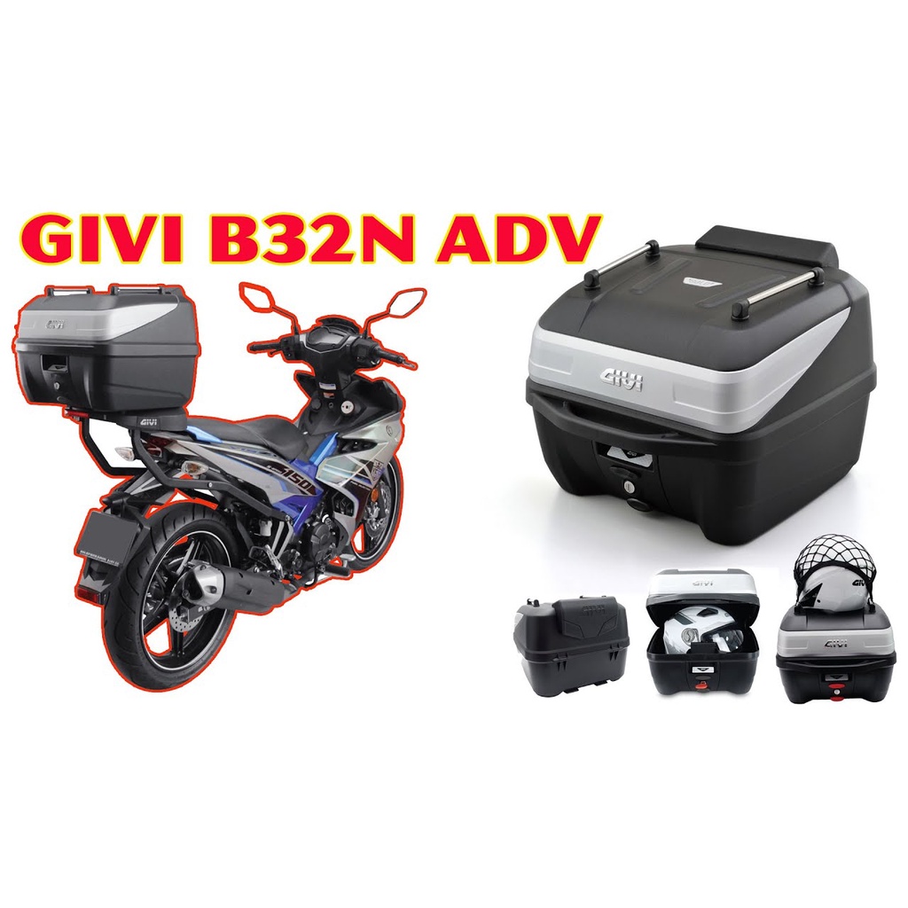 [CHÍNH HÃNG] Thùng Givi B32N ADV có lưới _ PHƯỢT KING