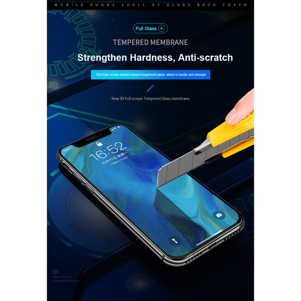 Kính CườNg LựC BảO Vệ MàN HìNh Cho iPhone 14 13 11 12 Pro Max Mini XR X XS 6 6S 7 8 Plus