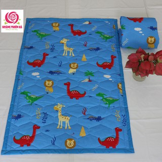 NỆM NGỦ CHO BÉ, NỆM ĐI HỌC - VẢI COTTON MỀM, MỊN THOÁNG MÁT, THẤM HÚT MỒ HÔI, NỆM ÊM, ĐẸP