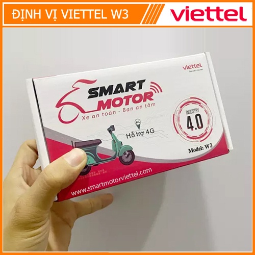 Định Vị Xe Máy Viettel Phiên Bản W1 - Thiết Bị Chính Hãng 100%