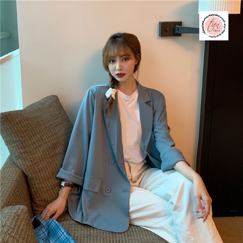 Áo vest nữ khoác ngoài mỏng nhẹ💟order💟kiểu dáng sang trọng lịch sự công sở