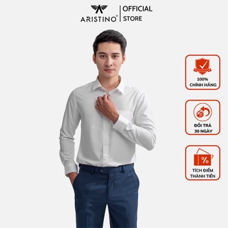 Áo sơ mi nam dài tay nam White Lotus Aristino ALSR11