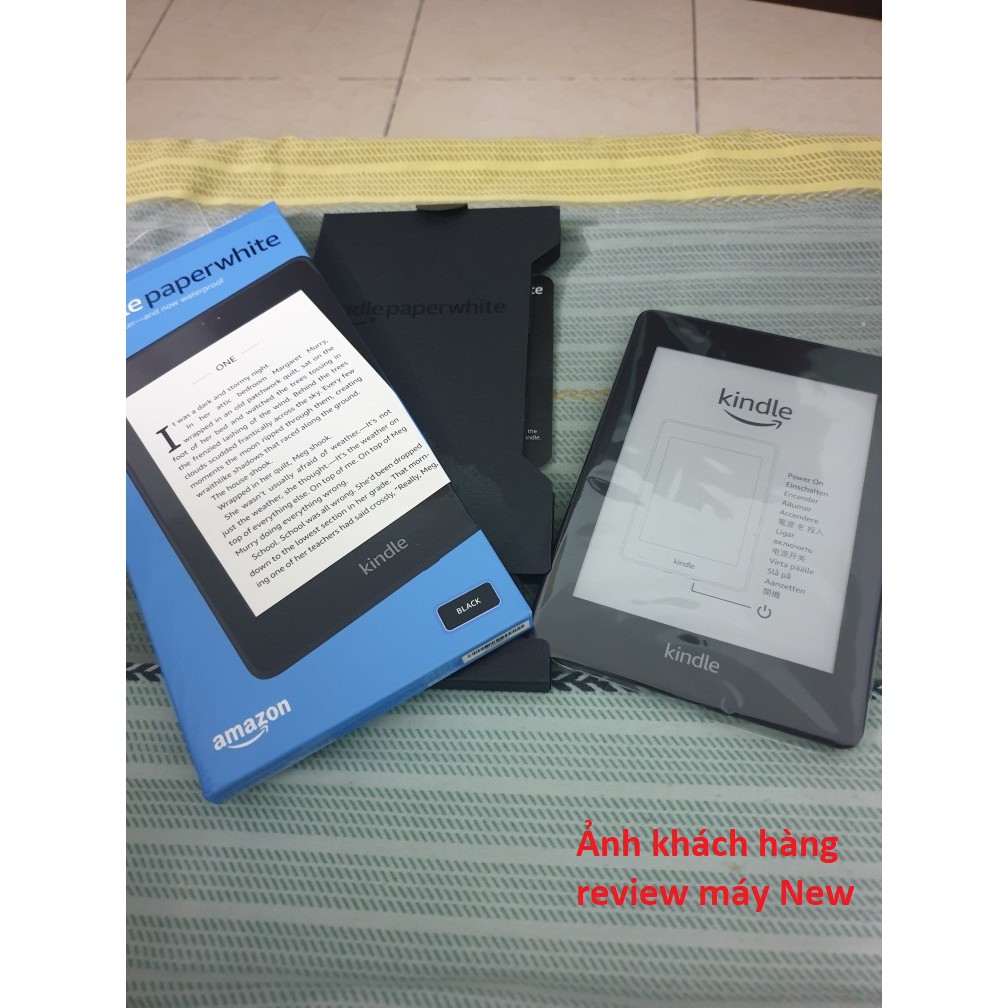 Máy đọc sách Kindle paperwhite gen 4 10th chính hãng