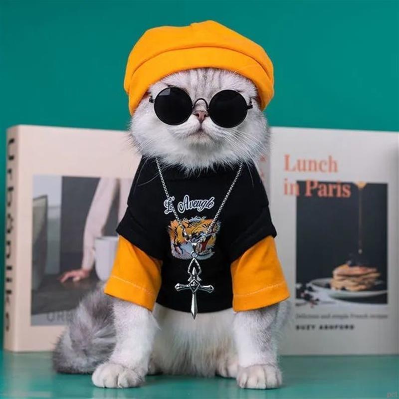 【Livender】Áo Sweater Mỏng Hình Con Hổ Năm Mới Cho Chó Mèo Và Chó Con