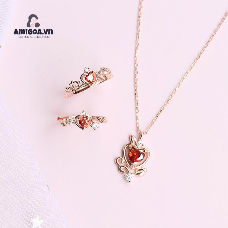 Bộ Nhẫn Công Chúa Disney Với Thiết Kế Độc Đáo