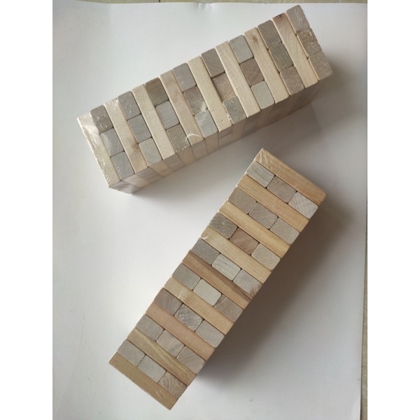 DOMINO RÚT GỖ chất liệu Sồi nhập khẩu lốc 48 thanh nặng 1kg