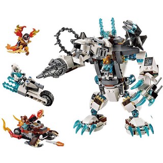 BELA 10355 - MÔ HÌNH LẮP RÁP LEGO 70223 CHIMO TRẬN CHIẾN CỦA VUA GẤU BĂNG