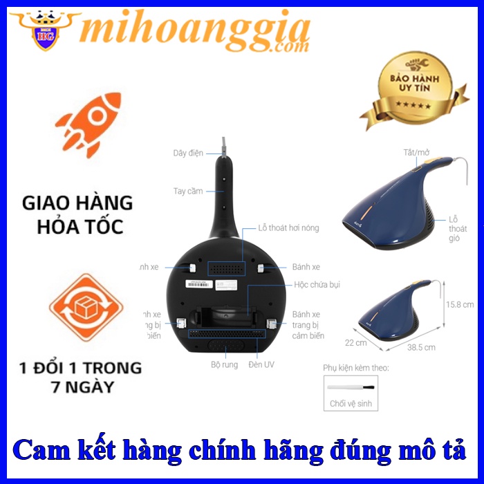 Hoả tốc | Máy hút bụi nệm giường diệt khuẩn UV DEERMA CM800 | CM818 | EX919 | CM300 | MIHOANGGIA