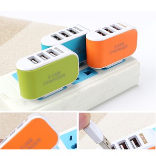 Củ Sạc 3 Cổng USB