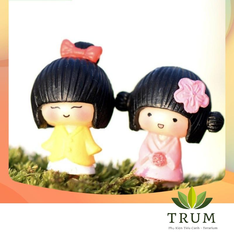 Nàng Kesha Mini phụ kiện trang trí tiểu cảnh terrarium