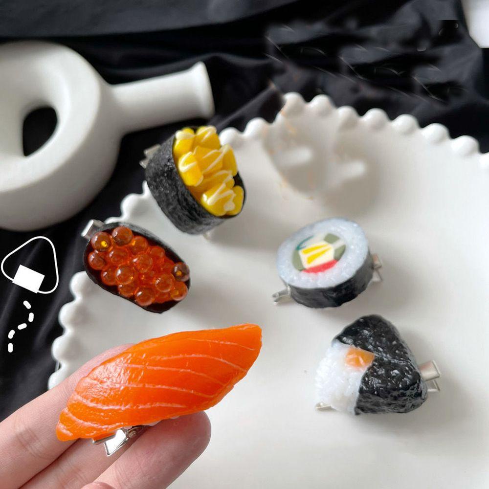 Kẹp Tóc Hình Sushi / Cá Dễ Thương