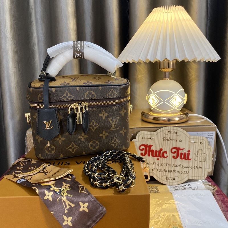 Túi Xách Nữ Cốp L.V xách Tay size 20cm hàng chuẩn VIP