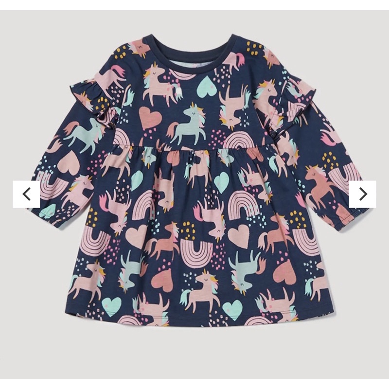 Váy cotton bé gái Matalan Auth