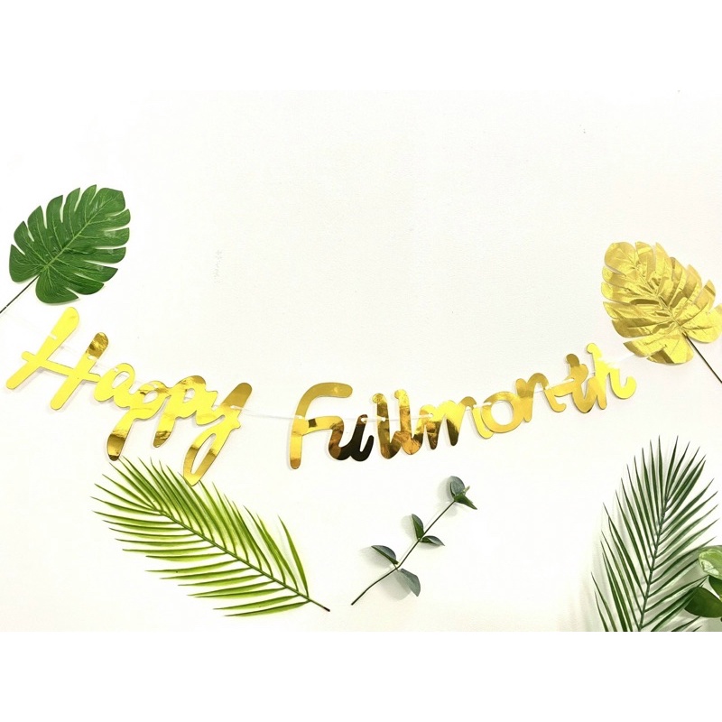 Sét bóng trang trí đầy tháng cho bé