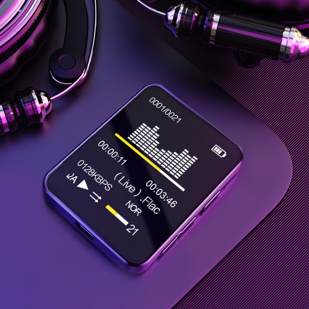Máy Nghe Nhạc MP3 Không Dây Phiên Bản Thể Thao Nhỏ Gọn Mang Đi Tiện Dụng