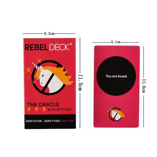 Bài tarot bộ bài oracle rebel deck
