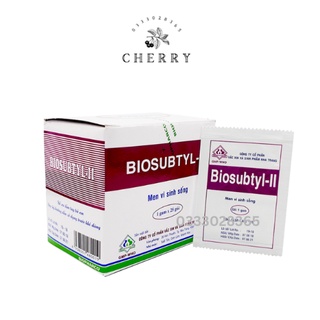 Men vi sinh sống Biosubtyl-II Hộp 25 gói - Bổ sung lợi khuẩn đường ruột, hổ trợ tiêu hóa tốt